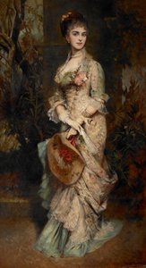 Portret Hanny Klinkosch (1849-1925), od 1890 r. księżnej Liechtensteinu z małżeństwa