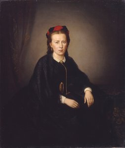 Portret kobiety autorstwa Hans Makart