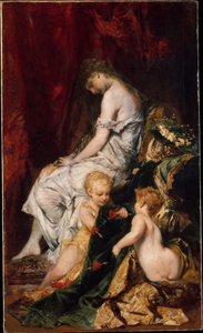 Sen po balu autorstwa Hans Makart