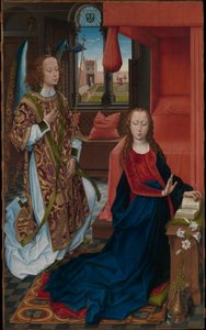 zwiastowanie autorstwa Hans Memling