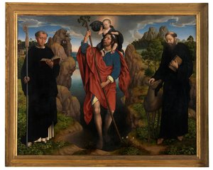 Centralny panel Tryptyku Willema Moreela autorstwa Hans Memling