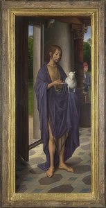 św. Jana Chrzciciela. Około 1478 autorstwa Hans Memling
