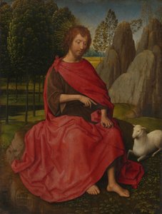 Jan Chrzciciel
(na odwrocie: czaszka) autorstwa Hans Memling