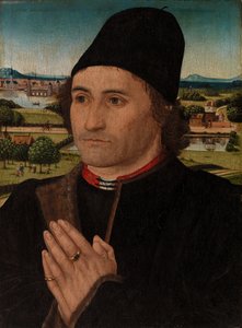 Portret mężczyzny autorstwa Hans Memling