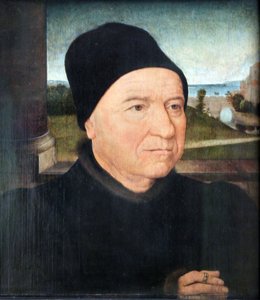 Portret starca autorstwa Hans Memling