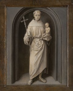 Św. Antoni Padewski, 1485-90 autorstwa Hans Memling