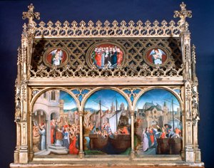 Sanktuarium św Urszuli, 1489 autorstwa Hans Memling