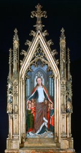 Sanktuarium św Urszuli, św Urszuli i Najświętszych Dziewic, 1489 autorstwa Hans Memling