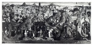 Siedem radości Dziewicy, 1480 autorstwa Hans Memling