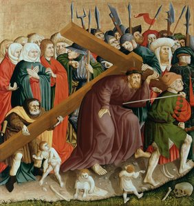 Chrystus niosący krzyż. Skrzydła Ołtarza Wurzachskiego, 1437