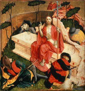 Zmartwychwstanie, fragment z Ołtarza Wurzach