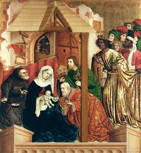 Adoracja Trzech Króli. Skrzydła Ołtarza Wurzachskiego, 1437