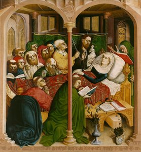 Śmierć Maryi. Skrzydła Ołtarza Wurzachskiego, 1437