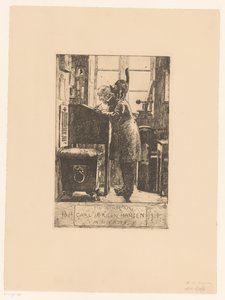 Vader van de artist Pamięci Carla Jorgena Hansena, mojego ojca / 1814 1914 autorstwa Hans Nicolai Aksel Hansen