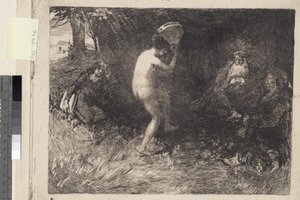 Kiedy król Dawid się zestarzał autorstwa Hans Nikolaj Hansen