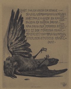 Wysoko na gałęzi autorstwa Hans Nikolaj Hansen