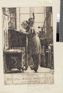 Portret mojego ojca autorstwa Hans Nikolaj Hansen