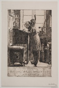 Portret mojego ojca autorstwa Hans Nikolaj Hansen