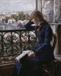 W oknie. 1881