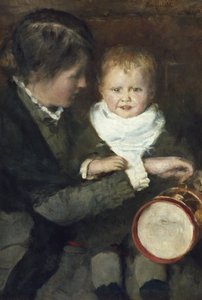 Matka i dziecko autorstwa Hans Olaf Heyerdahl