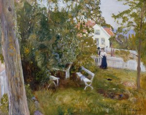 Letni krajobraz autorstwa Hans Olaf Heyerdahl