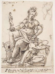 Alegoria tworzenia sztuki autorstwa Hans Reichle