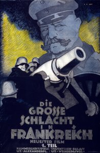 Plakat do filmu „Wielka bitwa we Francji”