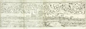 Widok miasta Wiednia w 1548 r., 1550