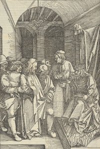 Chrystus przed Herodem w Sali, ze Zwierciadła Męki Pana naszego Jezusa Chrystusa, 1507., 1507.