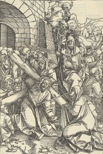 Niesienie krzyża ze zwierciadła męki Pana naszego Jezusa Chrystusa, 1507.