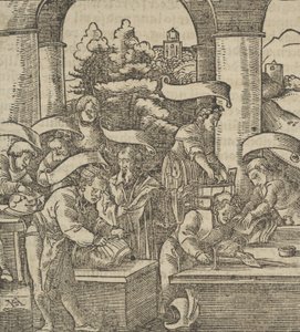 Wytwarzanie zbroi, od Hymmelwagena o tym, kto żyje dobrze..., 1517.