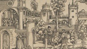 Historia Zuzanny, 1536. autorstwa Hans Schäufelein the Elder