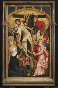 Zejście z Krzyża, 1490 (olej na desce) autorstwa Hans Schüchlin