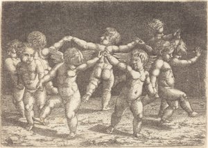Taniec Bogów Miłości autorstwa Hans Sebald Beham