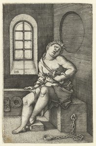 Śmierć Kleopatry autorstwa Hans Sebald Beham