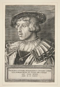 Ferdynand I autorstwa Hans Sebald Beham
