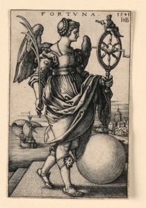 Fortuna (fortuna) autorstwa Hans Sebald Beham