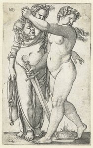 Judyta z głową Holofernesa i służącą autorstwa Hans Sebald Beham