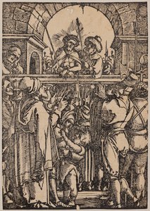 Chrystus przedstawiony ludowi (Ecce homo) autorstwa Hans Sebald Beham