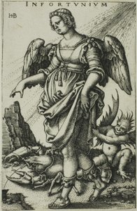 Nieszczęście autorstwa Hans Sebald Beham