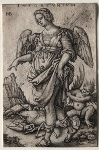 Nieszczęście. autorstwa Hans Sebald Beham
