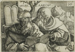 Mojżesz i Aaron autorstwa Hans Sebald Beham