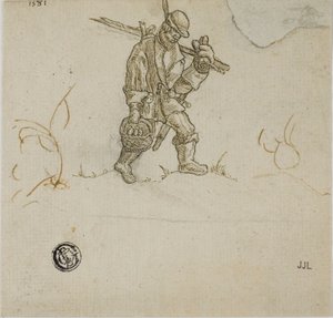 Wiadro do przenoszenia chłopa autorstwa Hans Sebald Beham