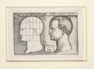 Studia proporcjonalne dla autorstwa Hans Sebald Beham