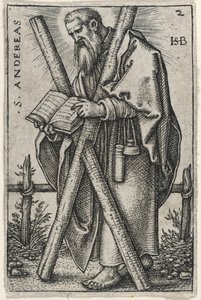 Święty Andrzej, 1541-46 autorstwa Hans Sebald Beham