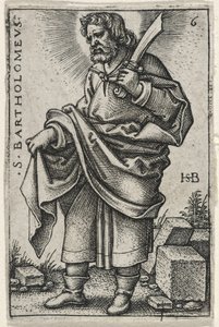 Święty Bartłomiej, 1541-46 autorstwa Hans Sebald Beham