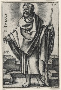 Święty Juda Tadeusz, 1541-46 autorstwa Hans Sebald Beham