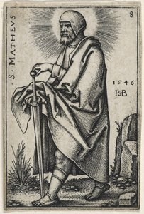 Święty Mateusz, 1541-46 autorstwa Hans Sebald Beham