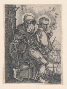 Św. Filip i Św. Jakub Major autorstwa Hans Sebald Beham