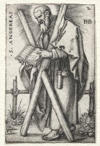 św. Andrzeja autorstwa Hans Sebald Beham